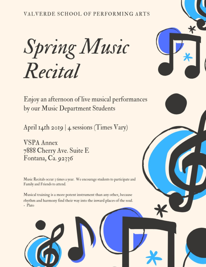 Spring Music Recital | Dance Studio Rancho Cucamonga, CA